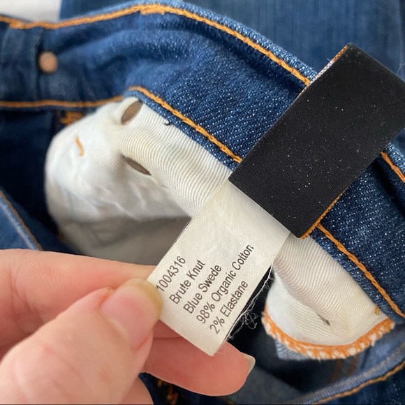 EUC Nudie Brute Knut Blue Swede - Picture 4 of 11